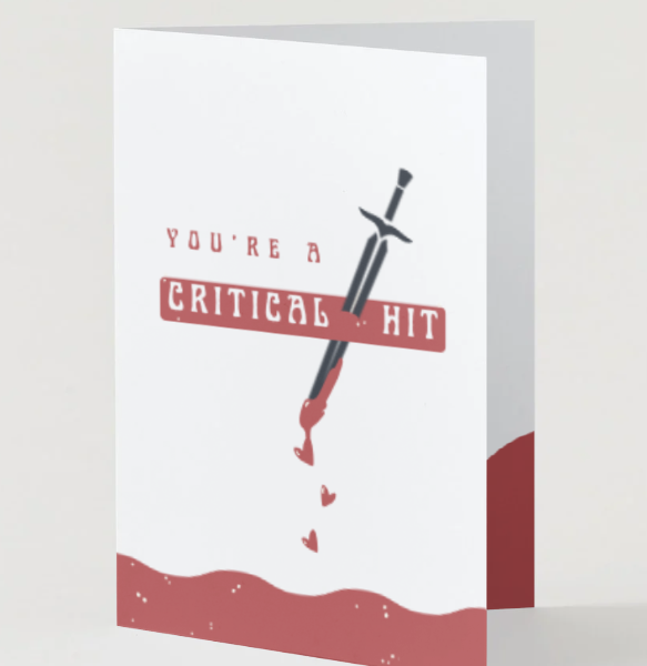 Show a Nerd You Care! 
 Printable Card Downloads - Image 2